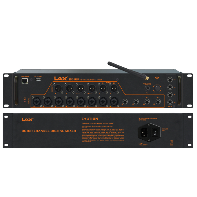 Цифровые микшерные пульты LAX PRO DG16R 91383